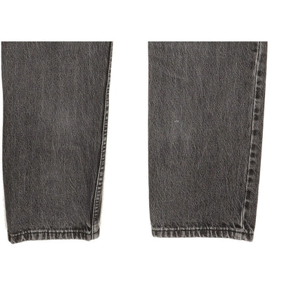 Levi's 502 Men Grey Tapered Regular Stretch Jeans W33 L33