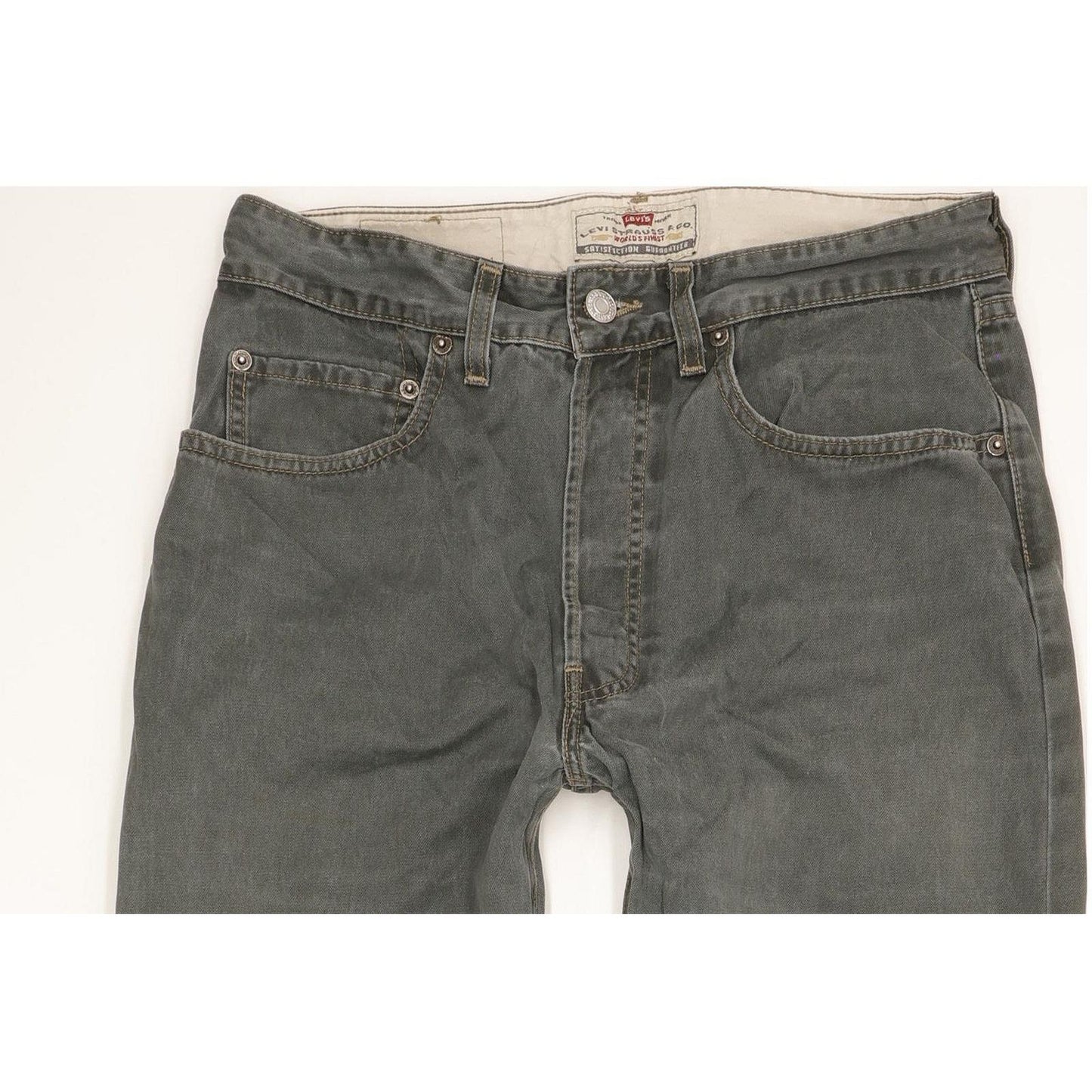 Levi's 451 Men Khaki Straight Regular Jeans W31 L31