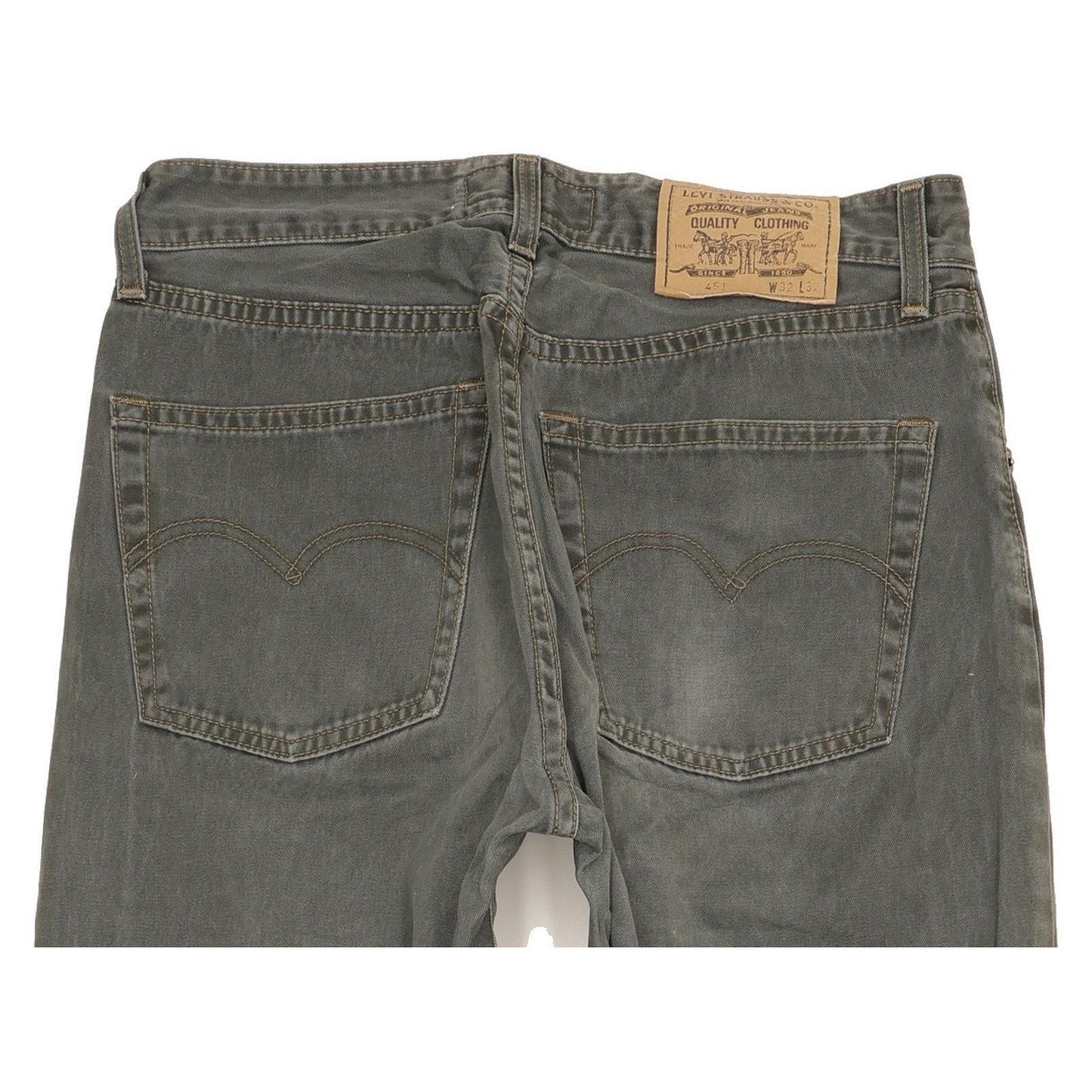 Levi's 451 Men Khaki Straight Regular Jeans W31 L31