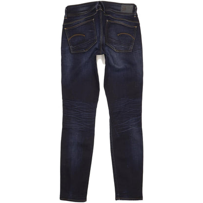 G-Star Lynn Women Blue Skinny Slim Stretch Jeans W30 L32