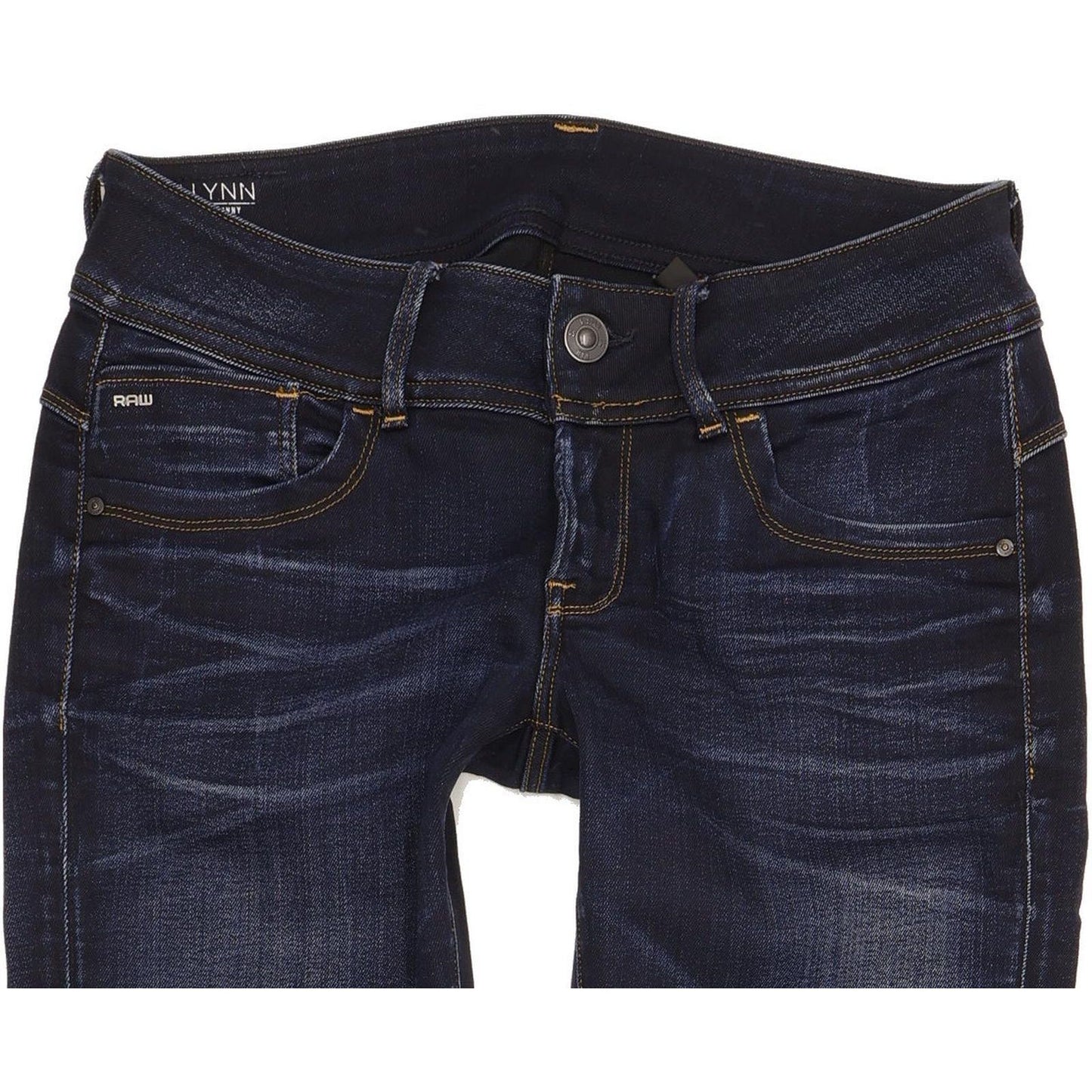 G-Star Lynn Women Blue Skinny Slim Stretch Jeans W30 L32