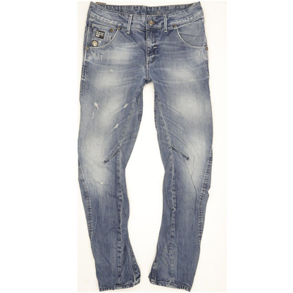 G-Star Men Blue Tapered Slim Stretch Jeans W28 L29