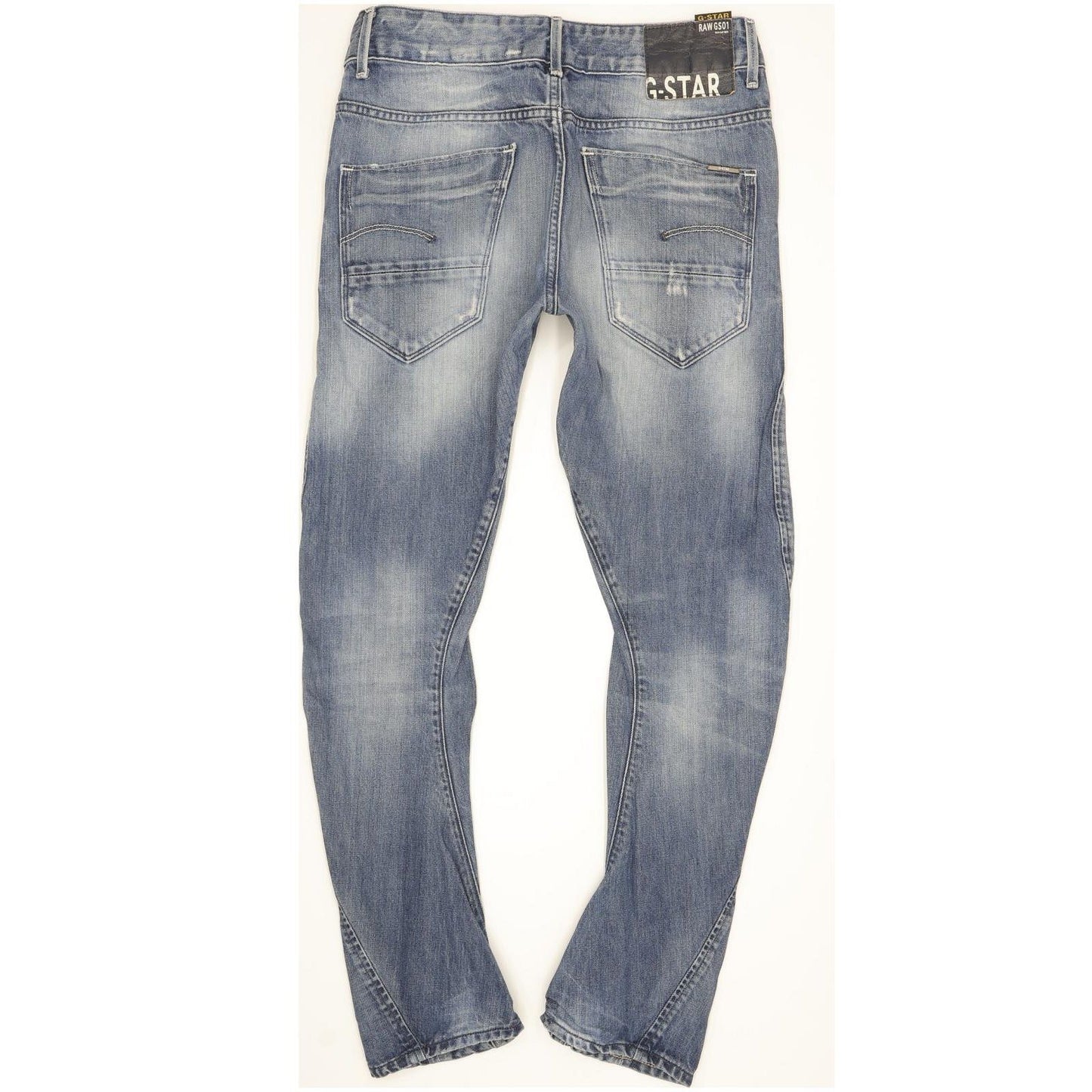 G-Star Men Blue Tapered Slim Stretch Jeans W28 L29