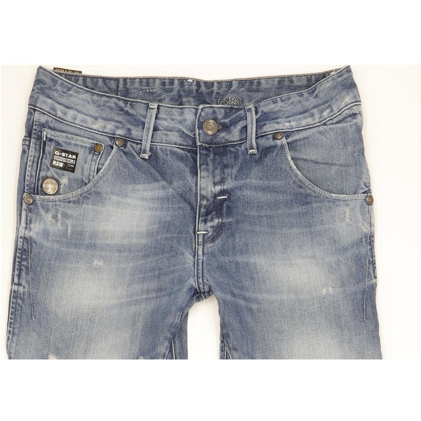 G-Star Men Blue Tapered Slim Stretch Jeans W28 L29