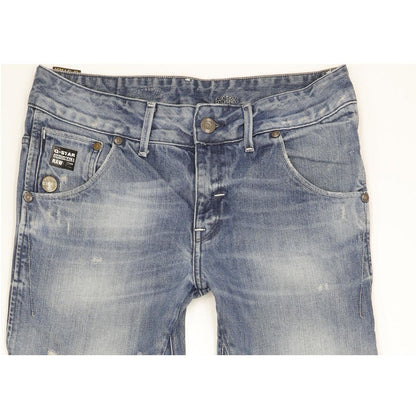 G-Star Men Blue Tapered Slim Stretch Jeans W28 L29