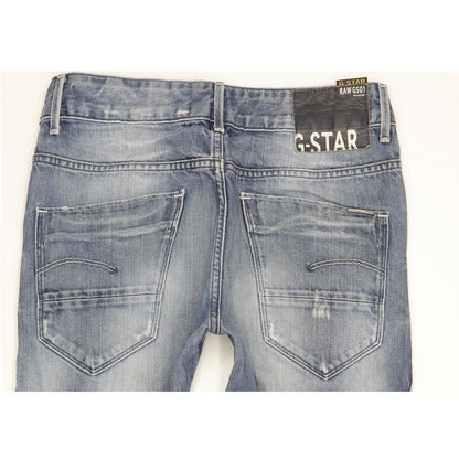 G-Star Men Blue Tapered Slim Stretch Jeans W28 L29