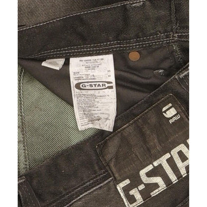 G-Star Attacc Men Black Straight Regular Jeans W33 L32