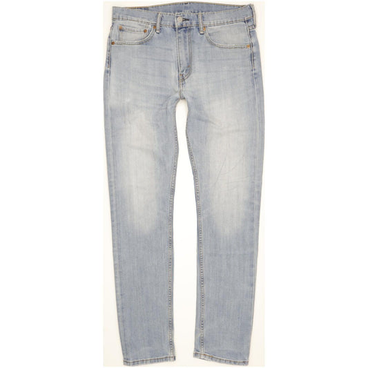 Levi's 510 Men Blue Skinny Slim Stretch Jeans W32 L33
