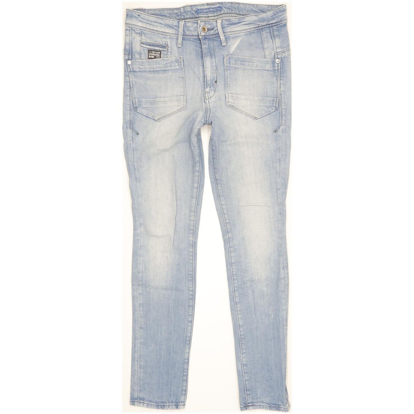 G-Star Low T Blue Tapered Loose Stretch Jeans High Waisted W25 L32