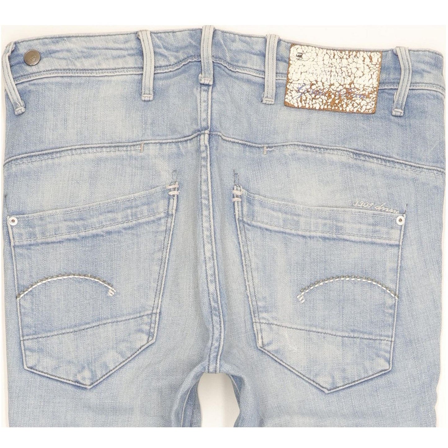 G-Star Low T Blue Tapered Loose Stretch Jeans High Waisted W25 L32