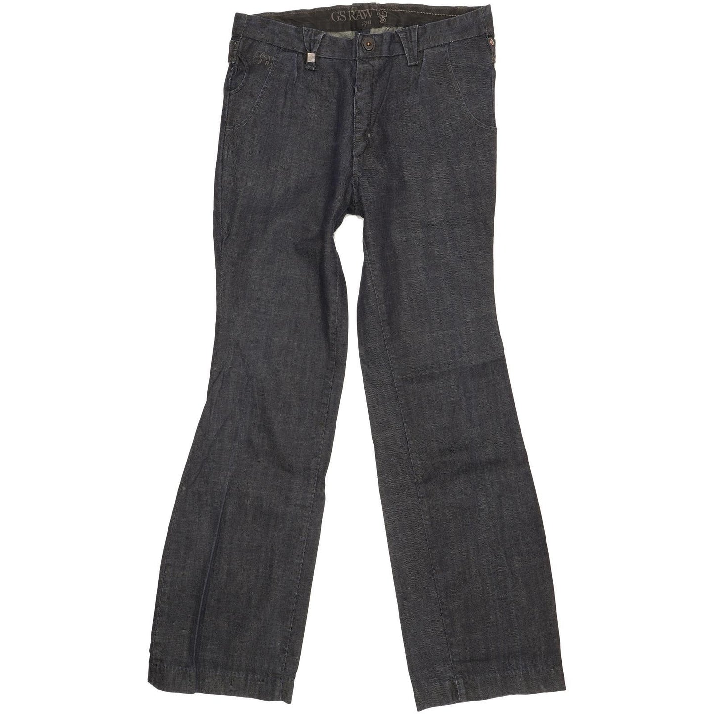 G-Star Luke Women Navy Bootcut Slim Jeans W27 L32