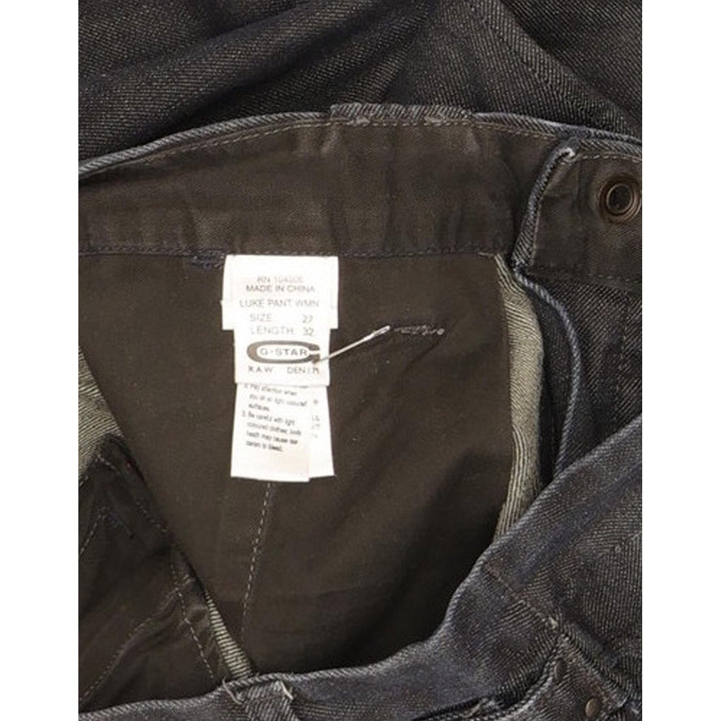 G-Star Luke Women Navy Bootcut Slim Jeans W27 L32
