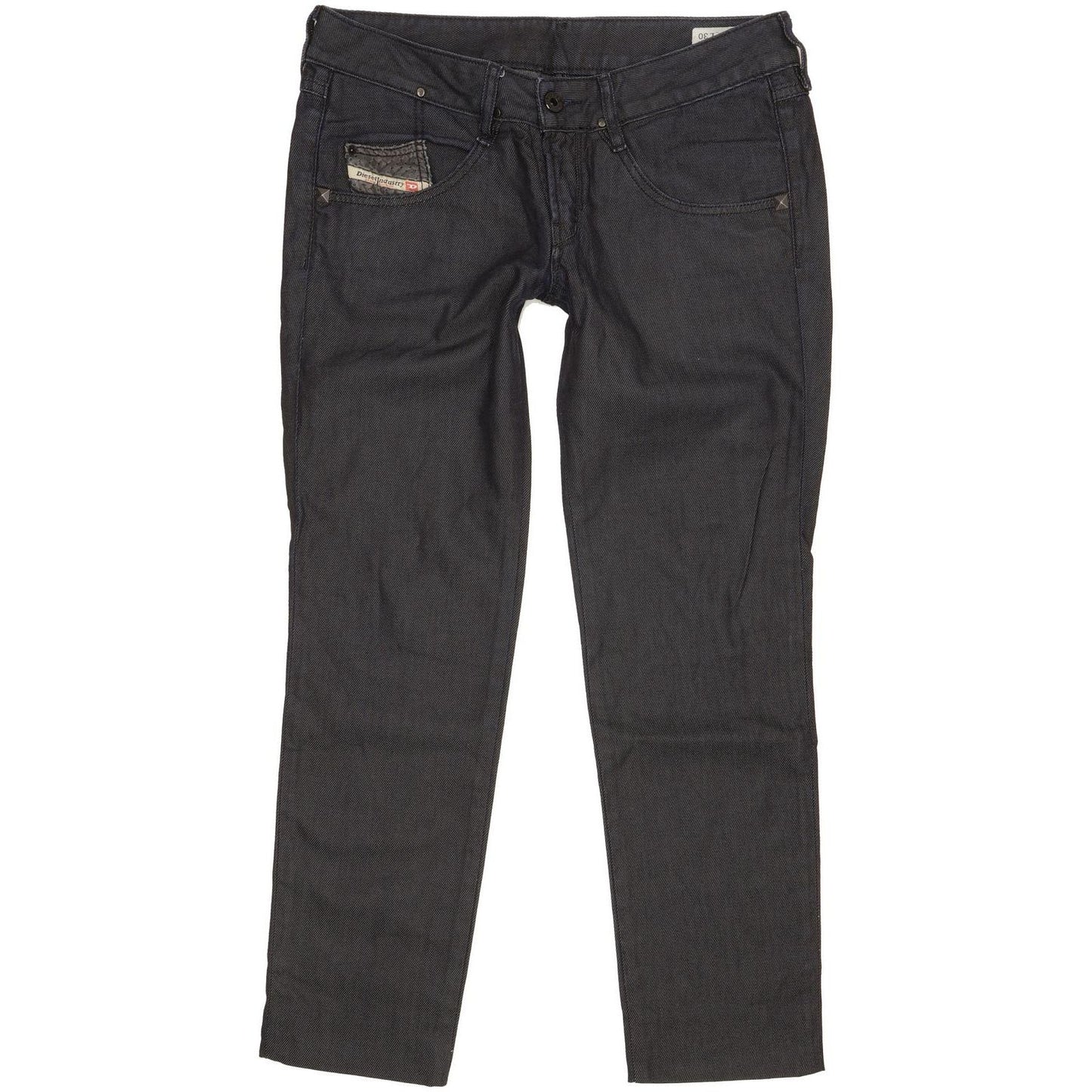 Diesel Clush 008LG Women Navy Straight Slim Stretch Jeans W28 L26