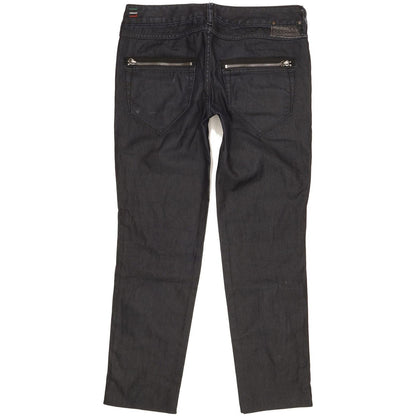 Diesel Clush 008LG Women Navy Straight Slim Stretch Jeans W28 L26