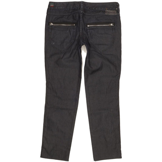 Diesel Clush 008LG Women Navy Straight Slim Stretch Jeans W28 L26