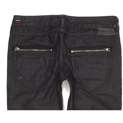 Diesel Clush 008LG Women Navy Straight Slim Stretch Jeans W28 L26