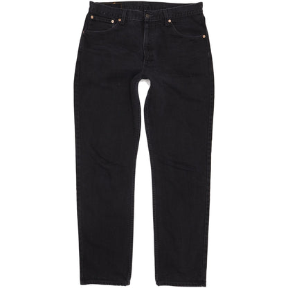 Levi's 521 Men Black Straight Regular Jeans W36 L33