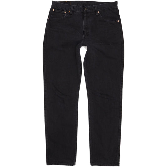 Levi's 521 Men Black Straight Regular Jeans W36 L33