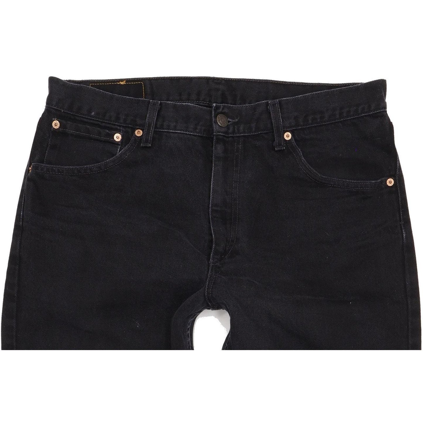 Levi's 521 Men Black Straight Regular Jeans W36 L33
