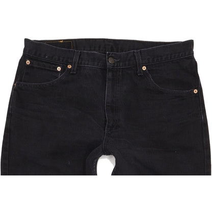Levi's 521 Men Black Straight Regular Jeans W36 L33