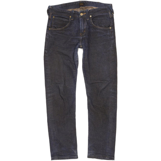 Lee Men Blue Tapered Slim Stretch Jeans W28 L28