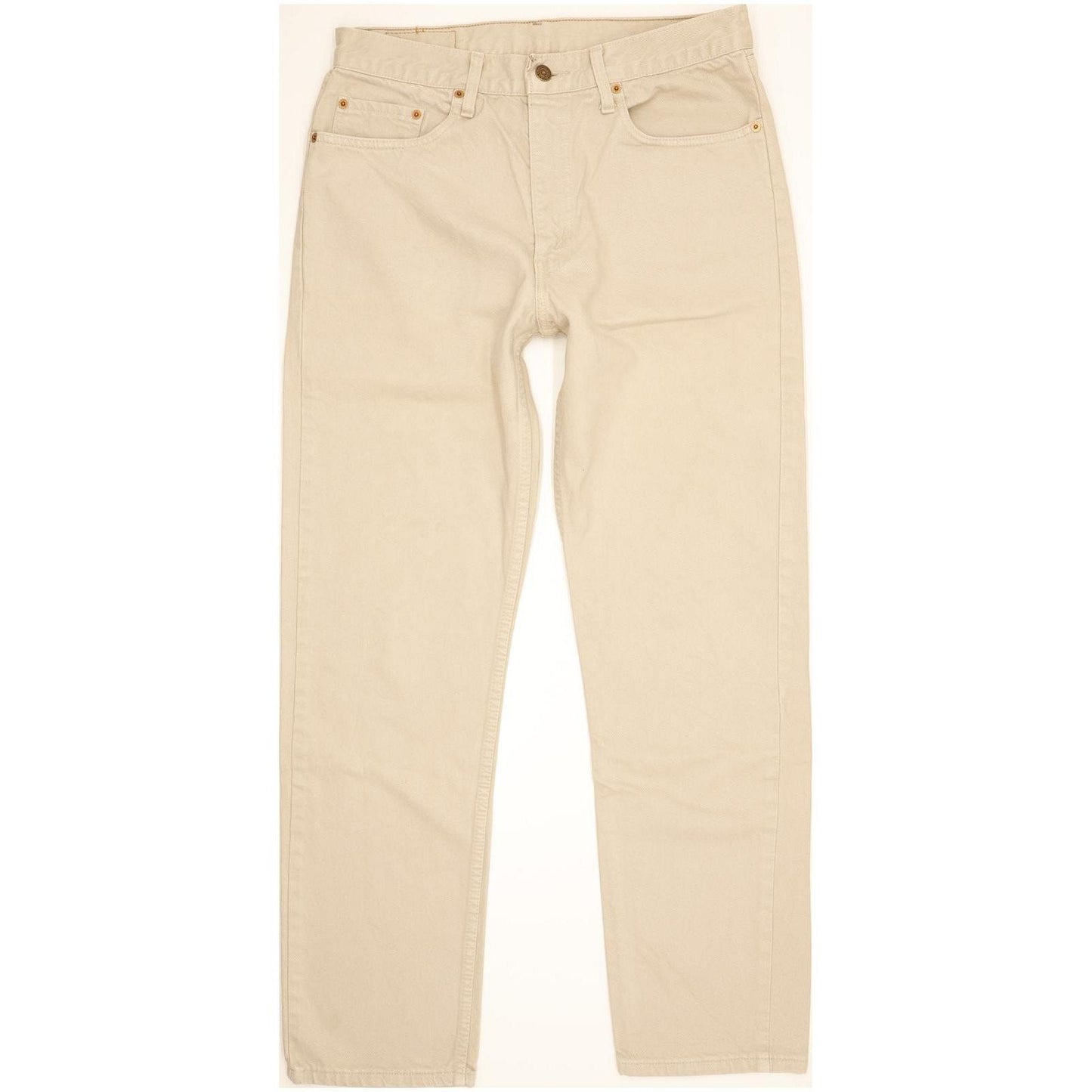 Levi's 615 Men Beige Straight Regular Jeans W33 L31