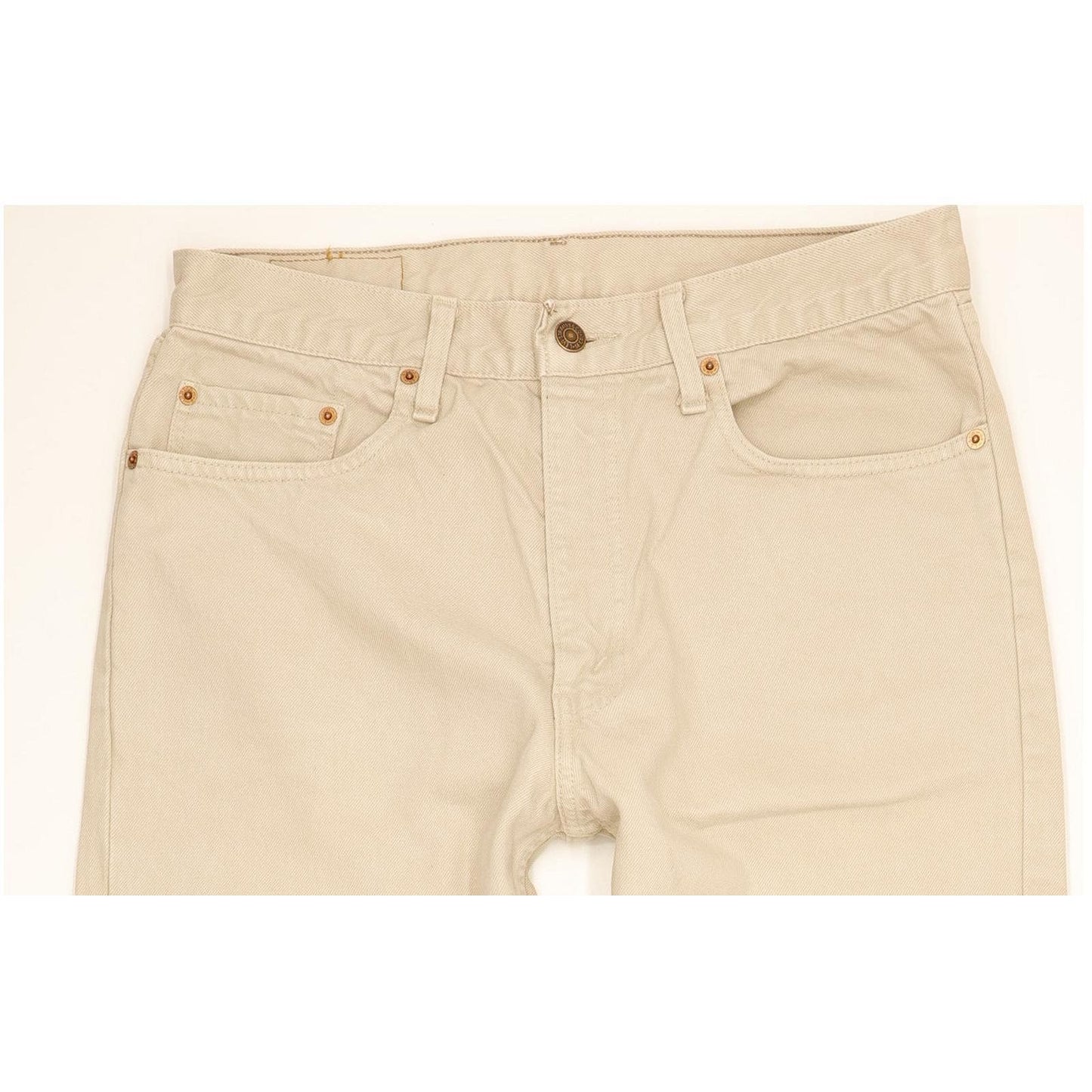 Levi's 615 Men Beige Straight Regular Jeans W33 L31