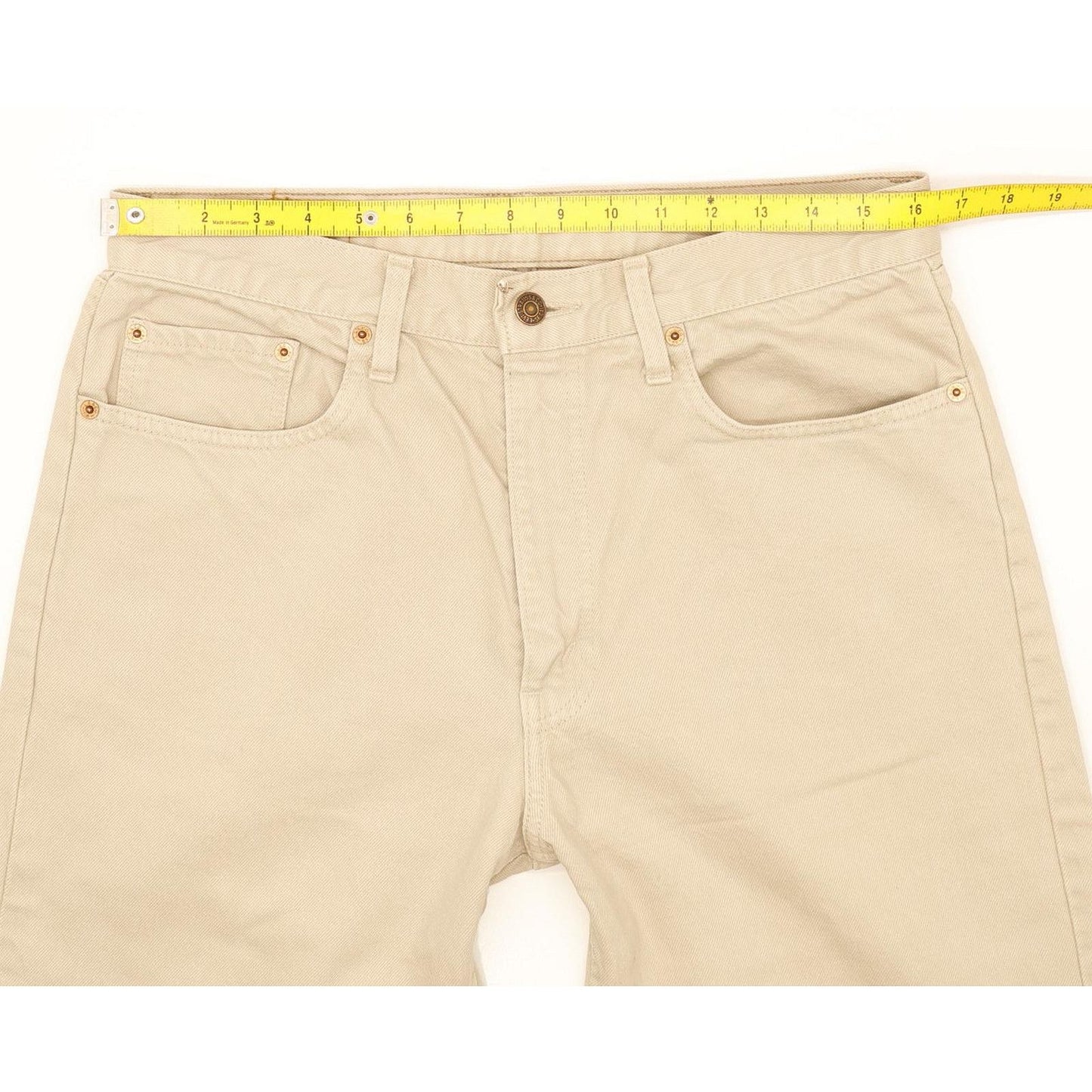 Levi's 615 Men Beige Straight Regular Jeans W33 L31