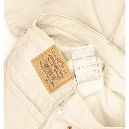 Levi's 881 Men Beige Straight Regular Jeans W32 L32