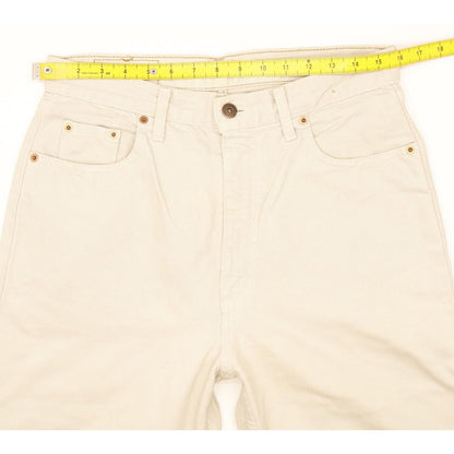 Levi's 881 Men Beige Straight Regular Jeans W32 L32