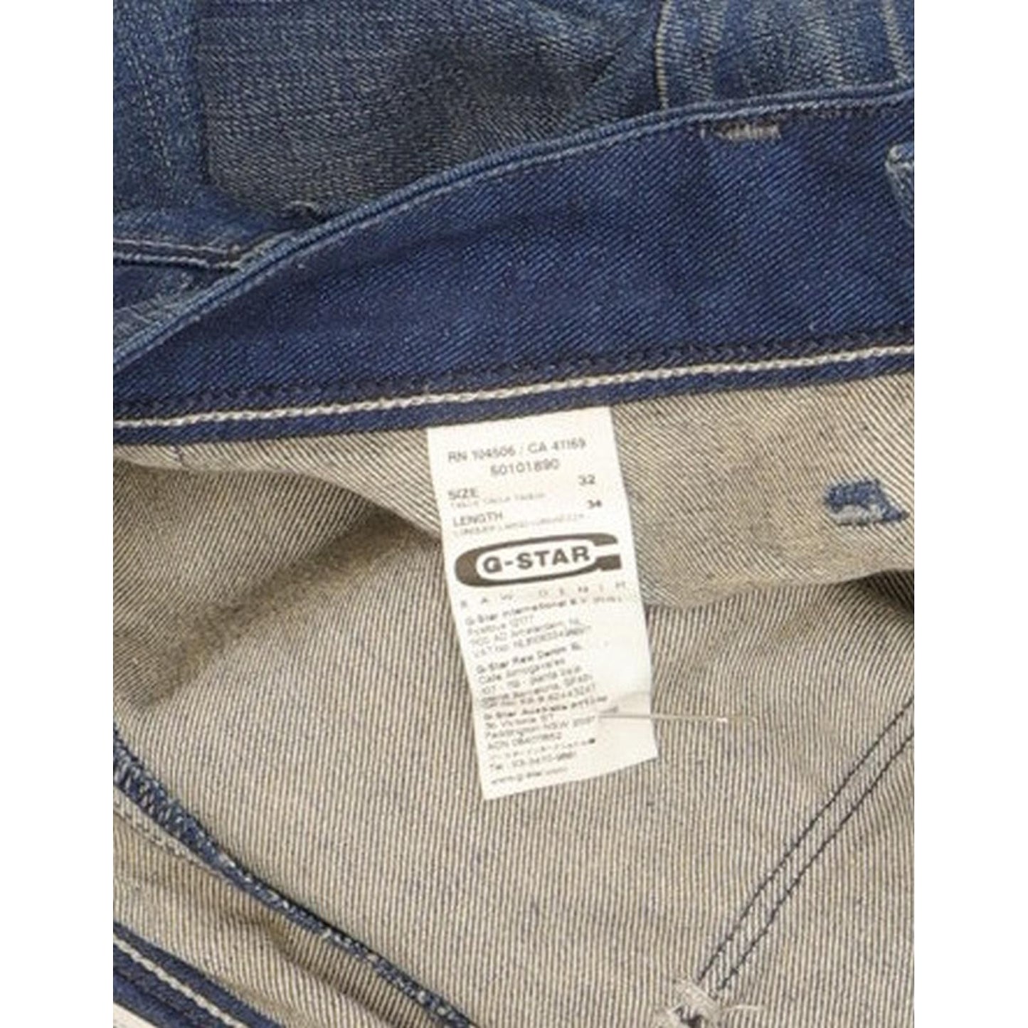G-Star Low T Women Blue Skinny Slim Stretch Jeans W32 L29