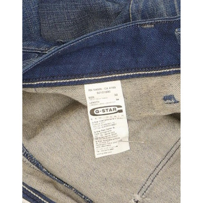 G-Star Low T Women Blue Skinny Slim Stretch Jeans W32 L29