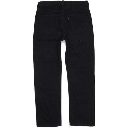Levi's Men Black Straight Regular Jeans W36 L32