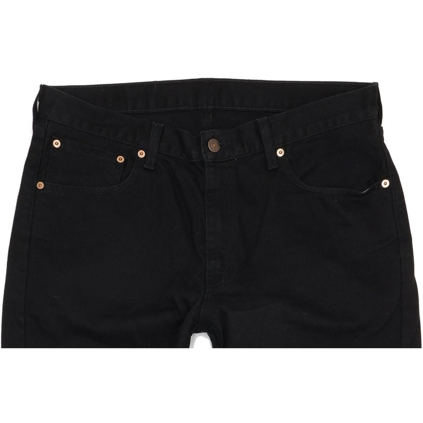 Levi's Men Black Straight Regular Jeans W36 L32