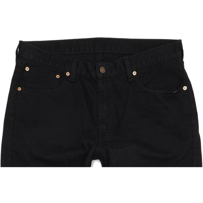 Levi's Men Black Straight Regular Jeans W36 L32