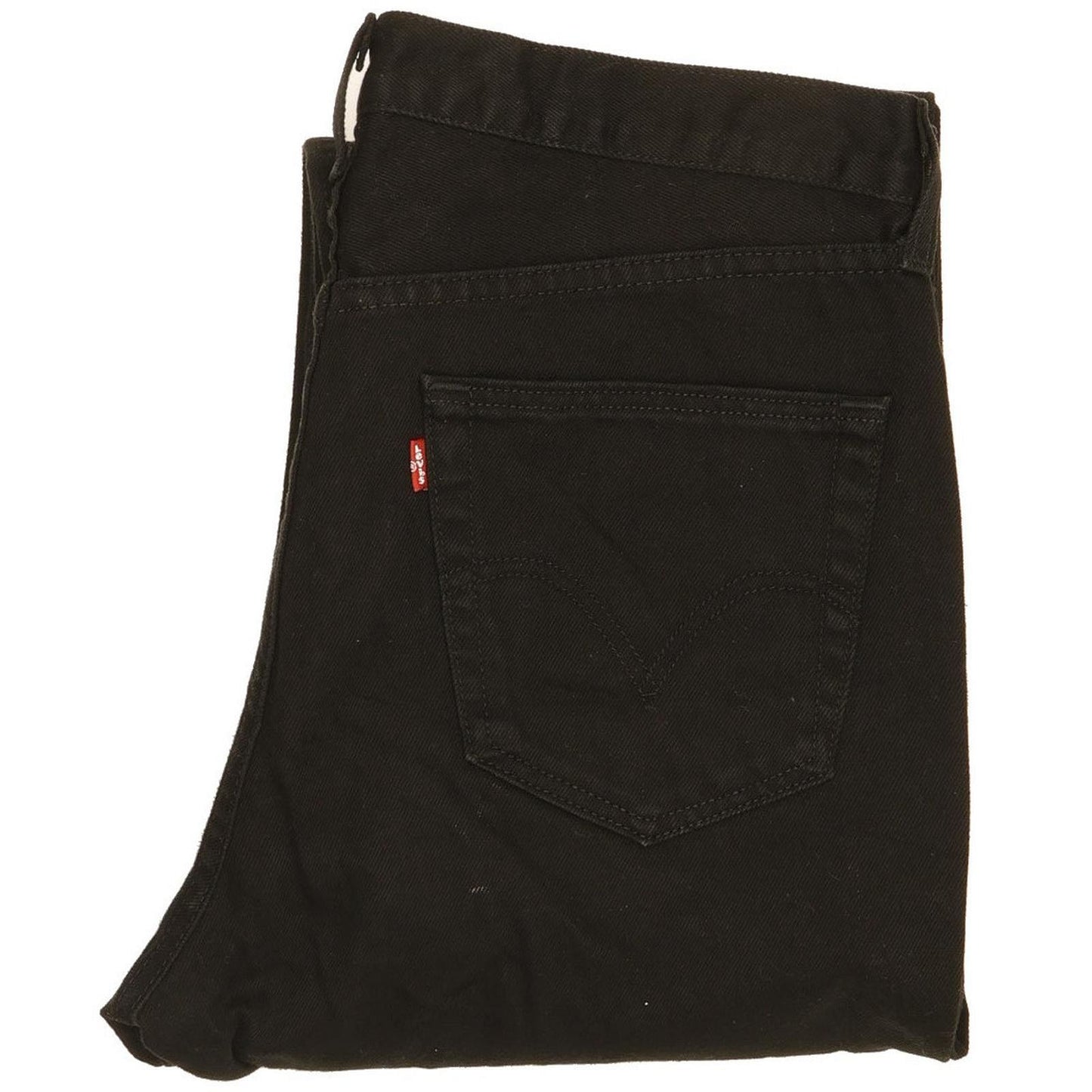 Levi's Men Black Straight Regular Jeans W36 L32