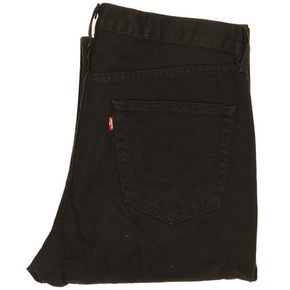 Levi's Men Black Straight Regular Jeans W36 L32