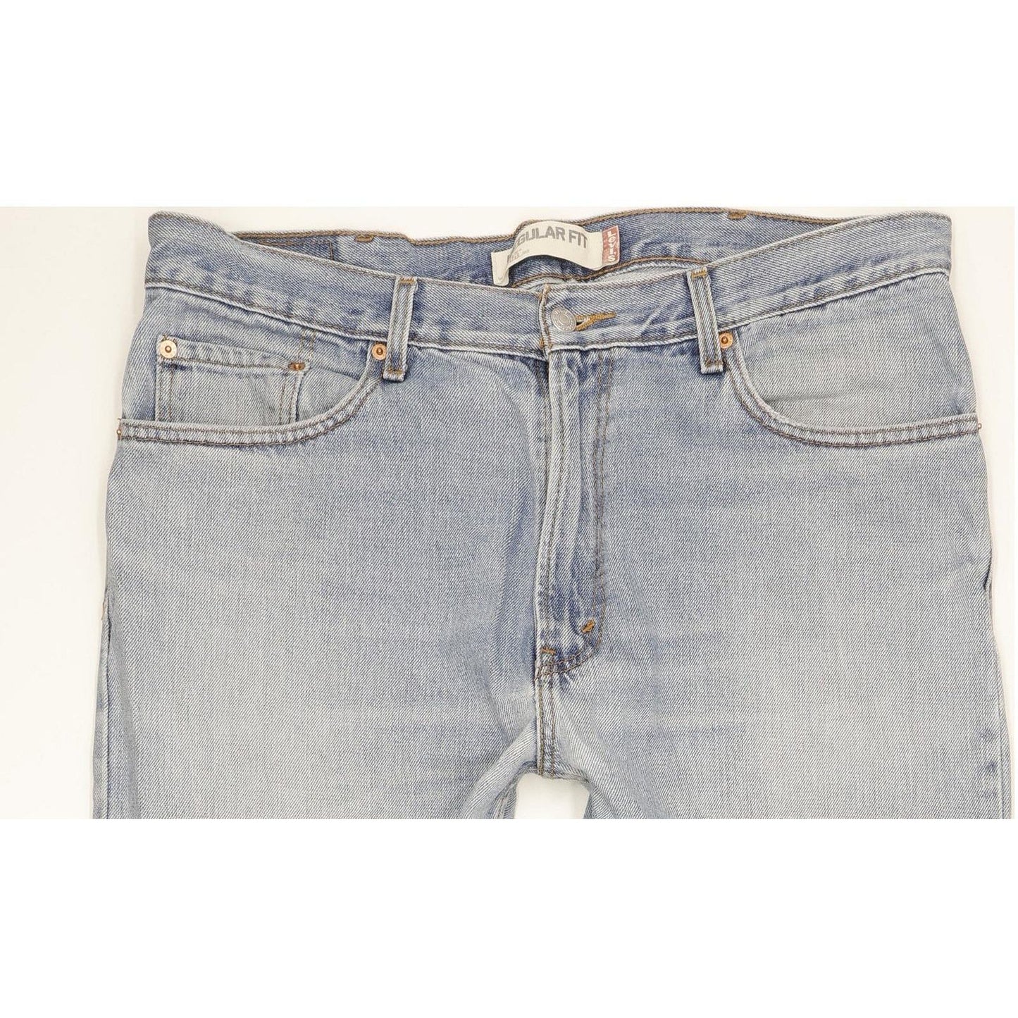 Levi's 505 Men Blue Straight Regular Jeans W38 L31