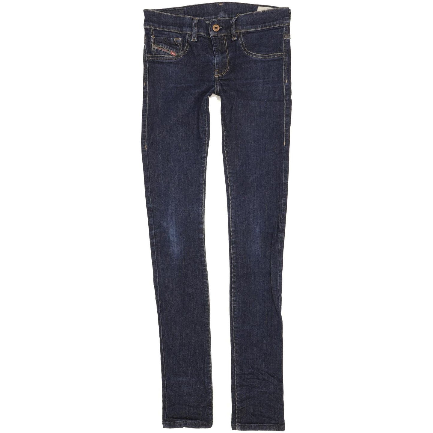 Diesel Livier 0881K Women Blue Skinny Slim Stretch Leggings W27 L32