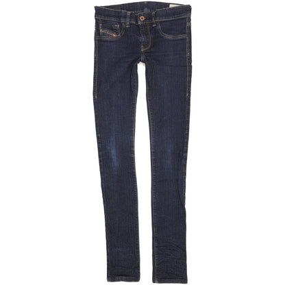 Diesel Livier 0881K Women Blue Skinny Slim Stretch Leggings W27 L32