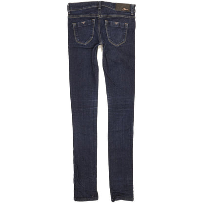 Diesel Livier 0881K Women Blue Skinny Slim Stretch Leggings W27 L32