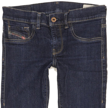 Diesel Livier 0881K Women Blue Skinny Slim Stretch Leggings W27 L32