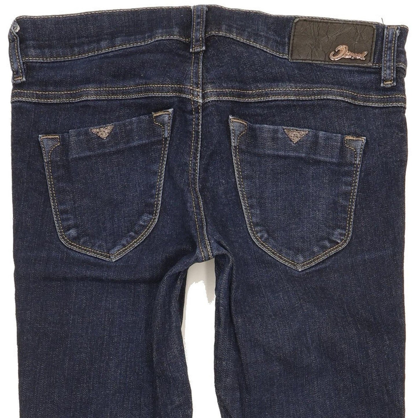 Diesel Livier 0881K Women Blue Skinny Slim Stretch Leggings W27 L32