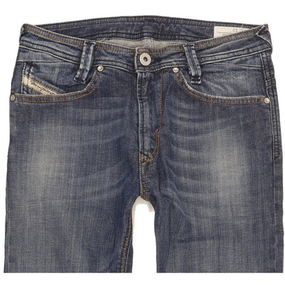 Diesel Slammer Kids Blue Straight Slim Stretch Jeans W26 L28