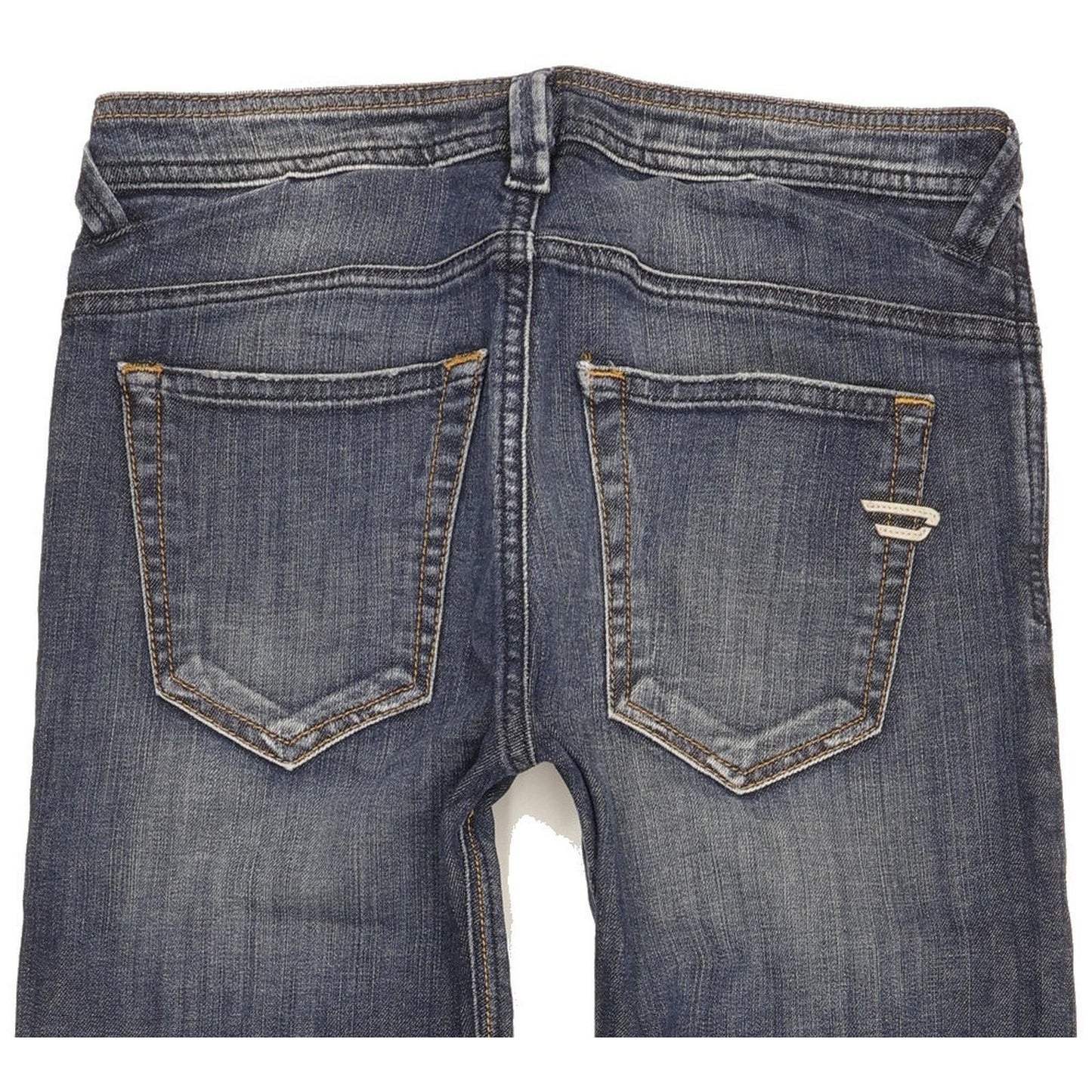 Diesel Slammer Kids Blue Straight Slim Stretch Jeans W26 L28