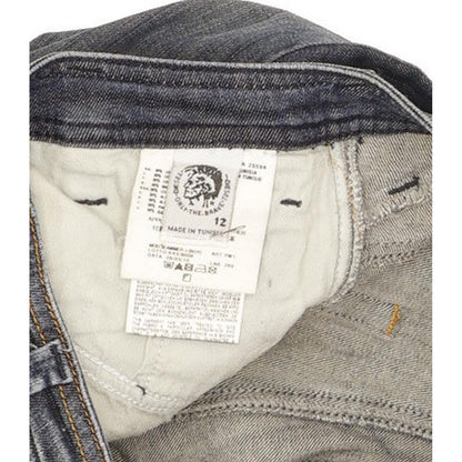 Diesel Slammer Kids Blue Straight Slim Stretch Jeans W26 L28