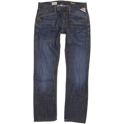 Replay Turstmore Men Blue Straight Regular Jeans W29 L29