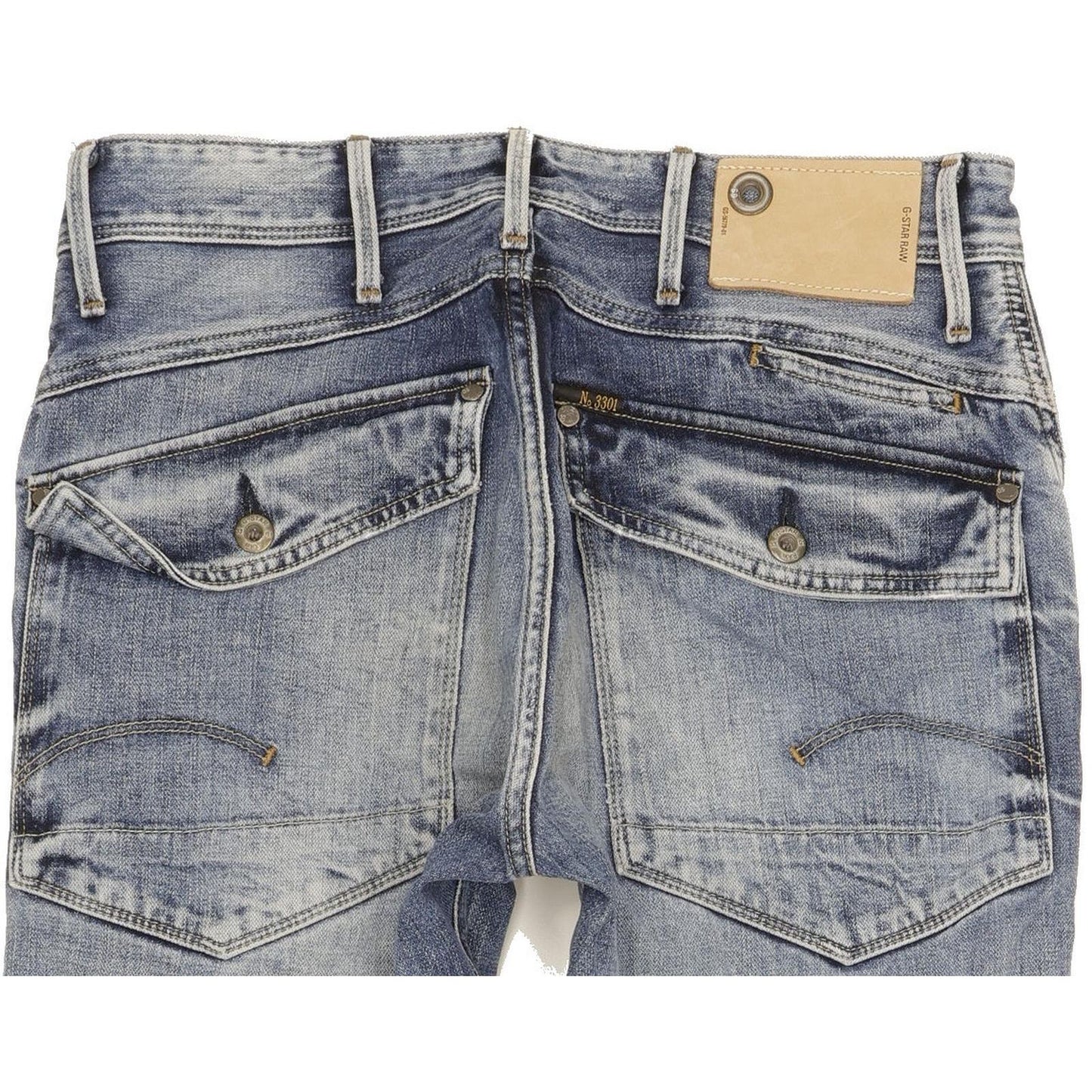 G-Star Jack Men Blue Tapered Loose Jeans W30 L32