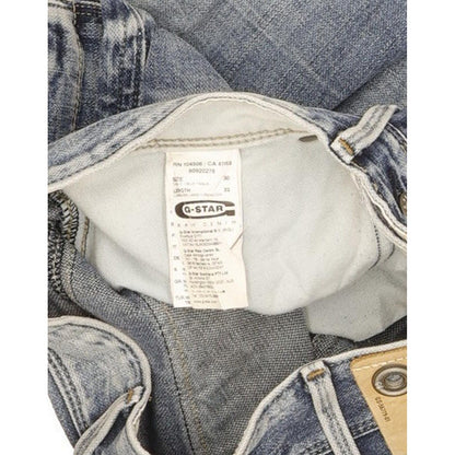 G-Star Jack Men Blue Tapered Loose Jeans W30 L32