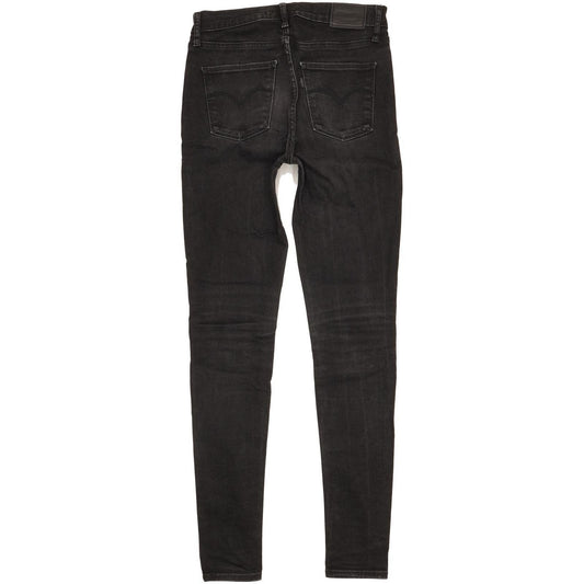 Levi's 720 Women Black Skinny Slim Stretch Jeans W27 L32